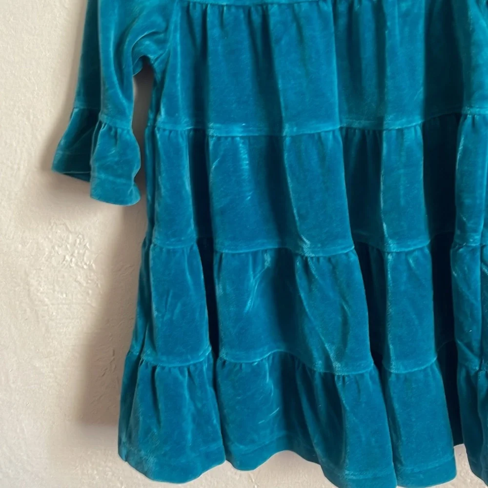 Hanna Andersson Blue Tiered Dress - Picture 2 of 6